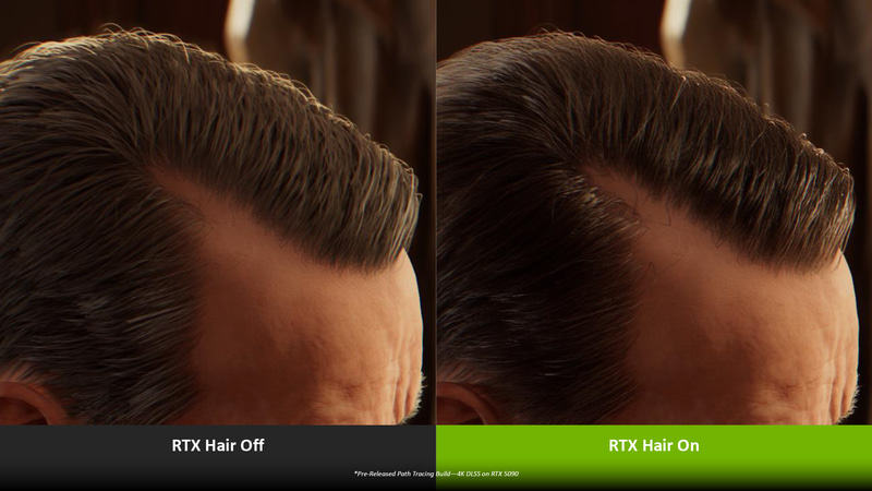 「インディ・ジョーンズ/大いなる円環」ではリアルタイムパストレーシングを使ったRTX Hairが9月に実装される予定