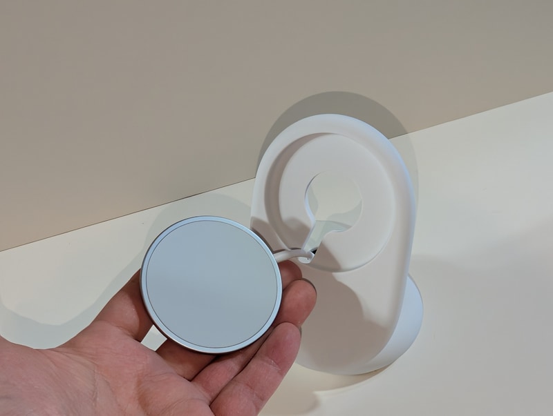 充電部分のみ取り外せる