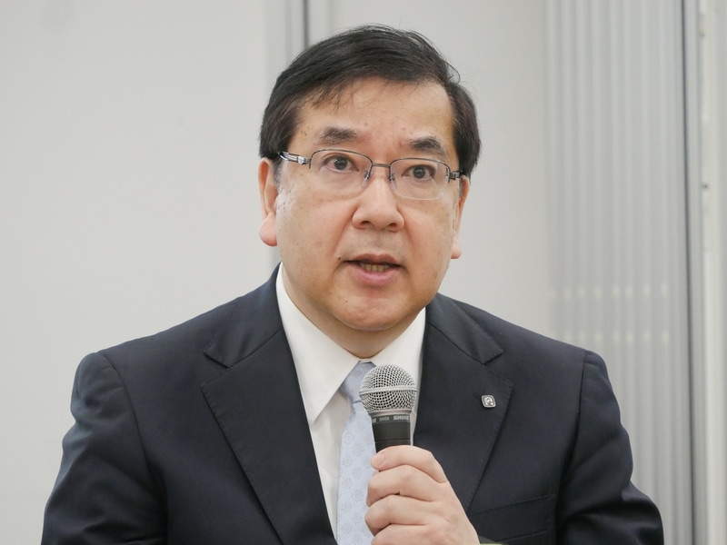 理化学研究所の五神真理事長