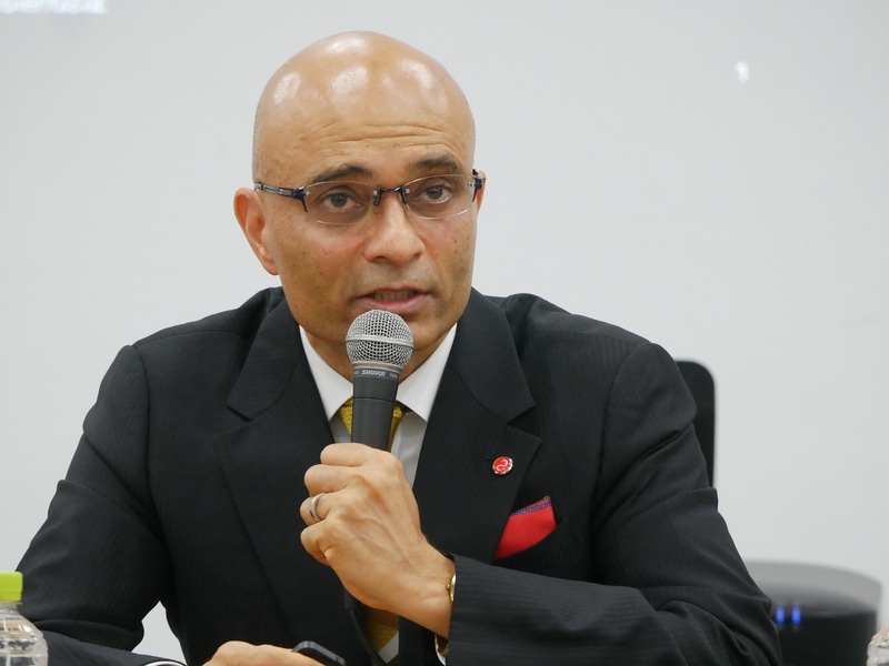 富士通 執行役員副社長 CTO､システムプラットフォーム担当のヴィヴェック・マハジャン氏