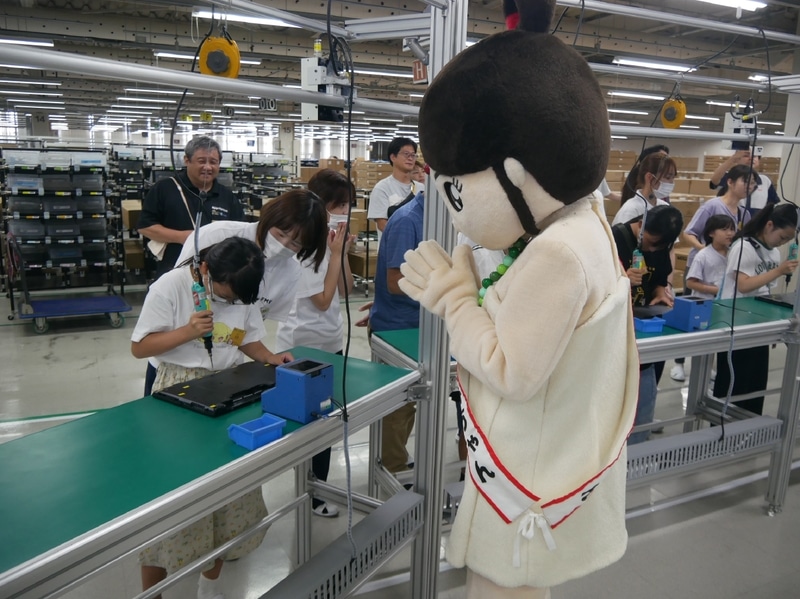 やがみちゃんも応援