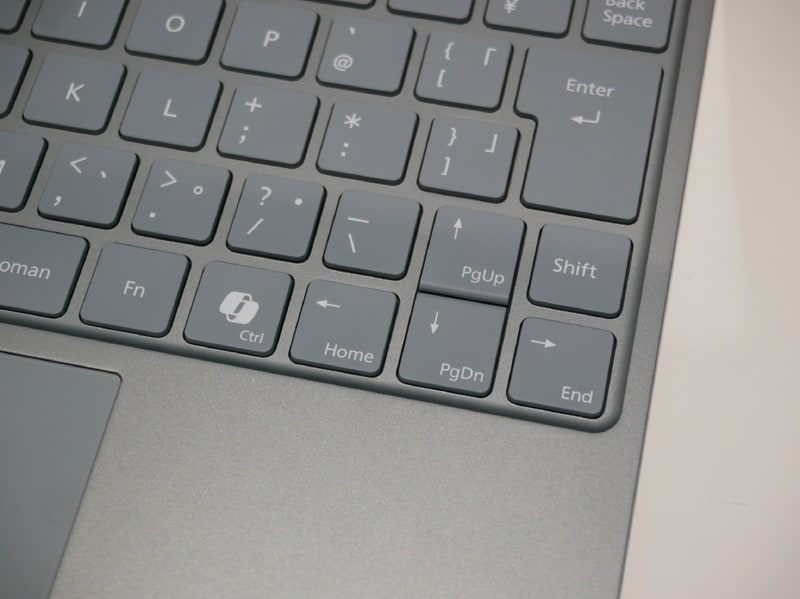  FMV Note Cの上下キーは一体化している