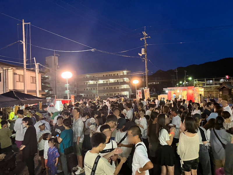 パブリックビューイングの様子