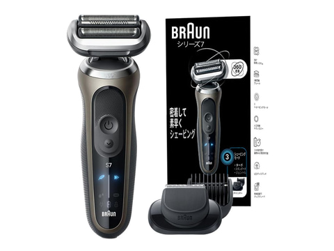 【美品】Braun Series 7 メンズ電気シェーバー ブラウン電気シェーバーシリーズ7 |Braun JP