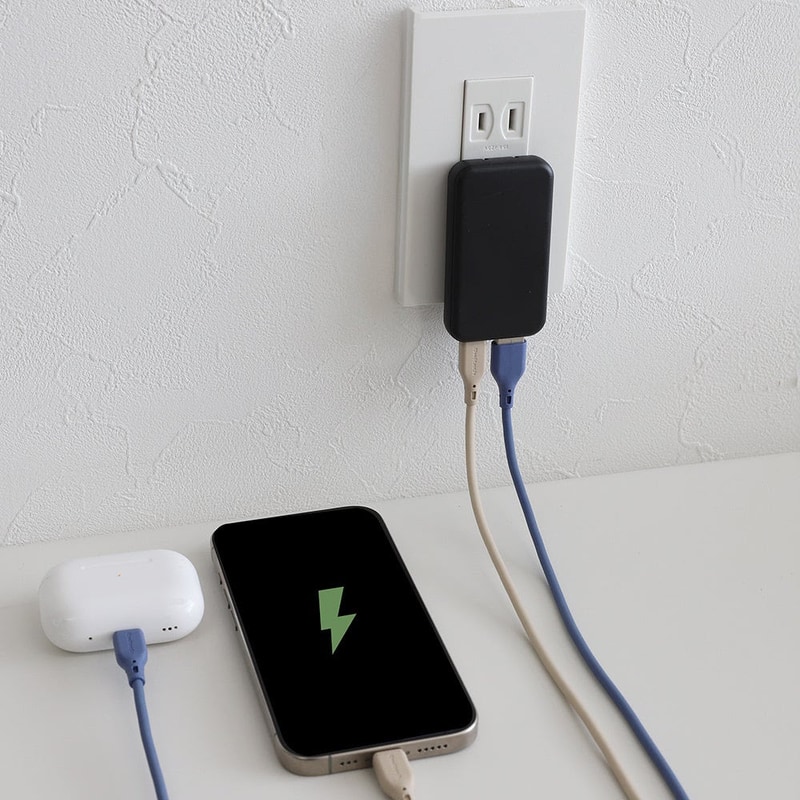 2ポート同時に利用可能