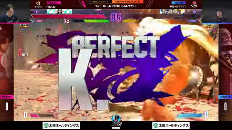 先鋒戦はKEI.Bの舞が新リーダー、フェンりっちのJP相手に2-0の完封