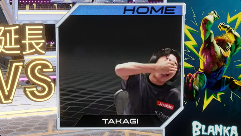 試合終了直後、男泣きを見せる高木