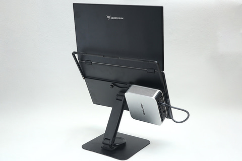 PC短評】モニターと合体できるミニPC「MINISFORUM AI M1 Pro-285H