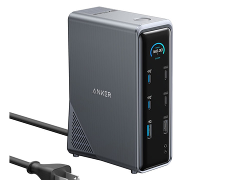 14-IN-1 ドッキングステーション 130W 超高速データ転送 新品未開封 14機能搭載の高性能ドッキングステーション「Anker Prime