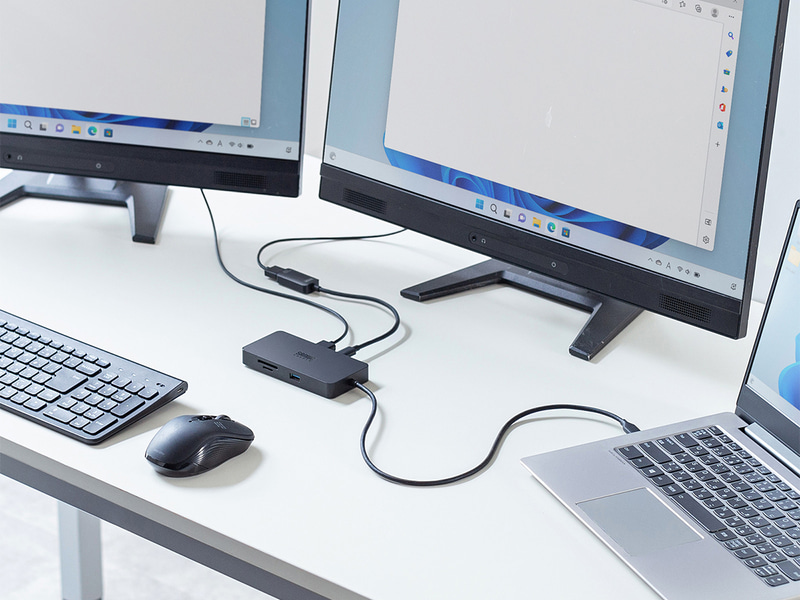 2画面での使用イメージ