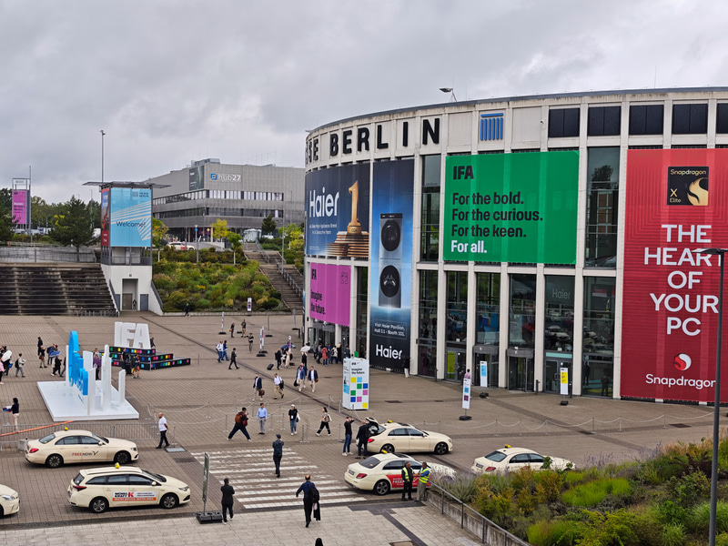 IFA 2025の会場となったメッセ・ベルリン