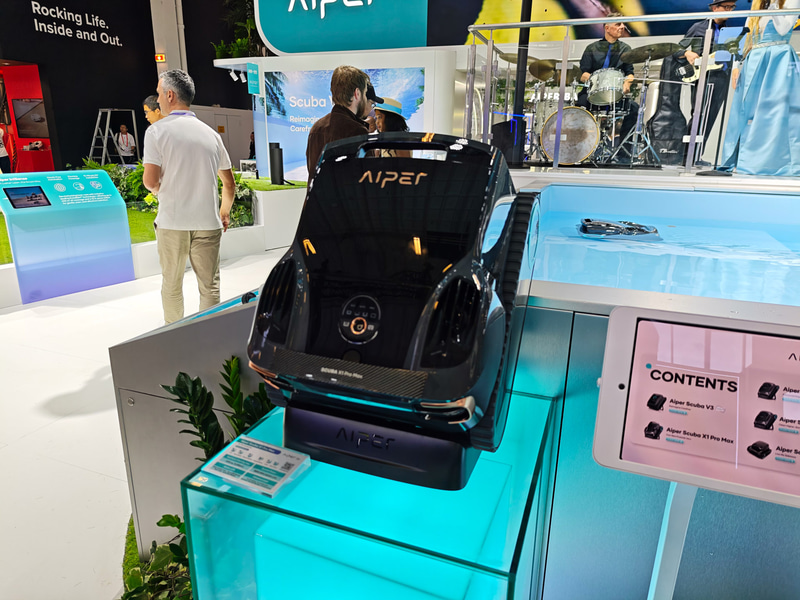 水陸両用掃除機