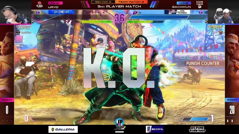 大将戦はうりょのジェイミーを制して見事に勝利！