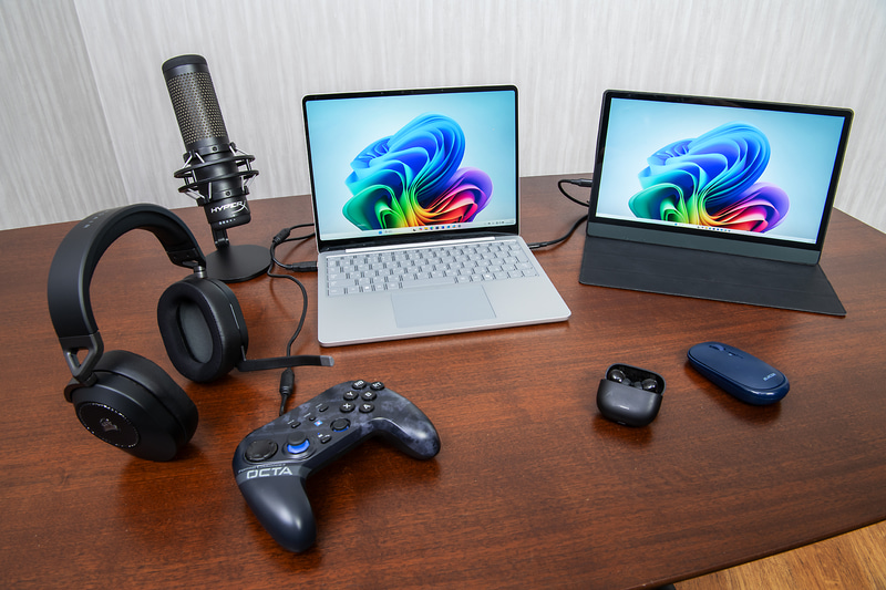 Surface Laptopと今回検証した各種周辺機器