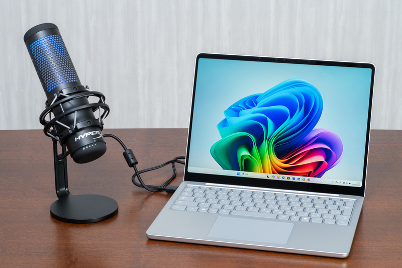 USB接続のコンデンサーマイクHyperX「QuadCast S」