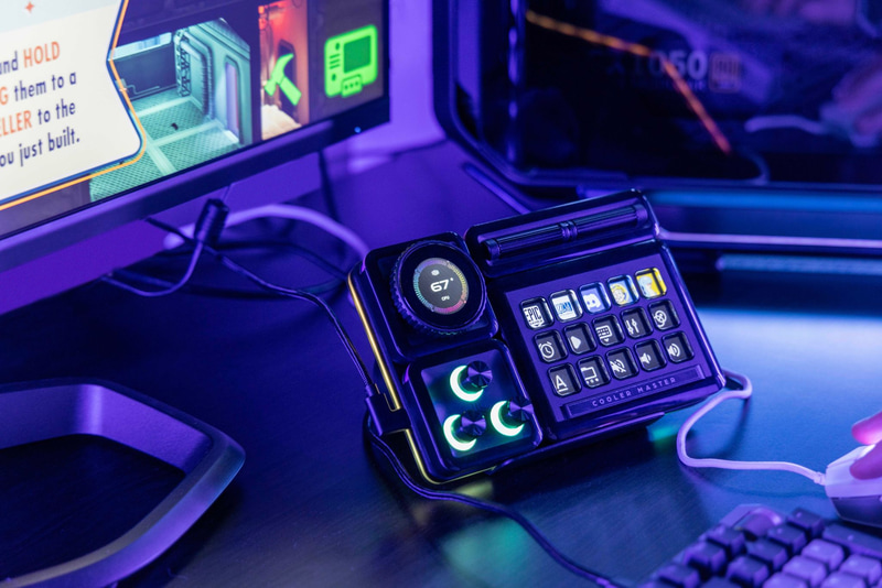 Encoder Dialモジュール(温度が表示されている丸いダイヤル部分)