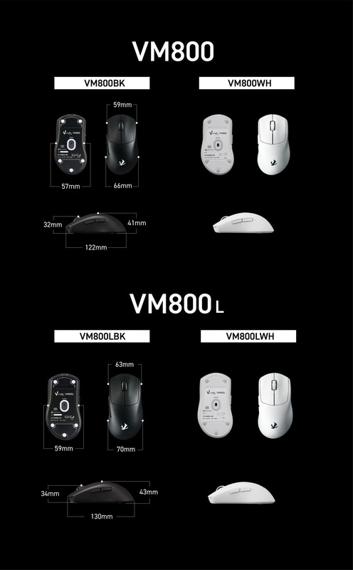 VM800およびVM800L