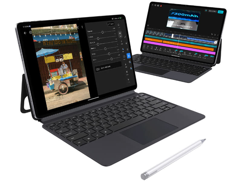 オプションとしてスタイラスペンとキーボードを用意