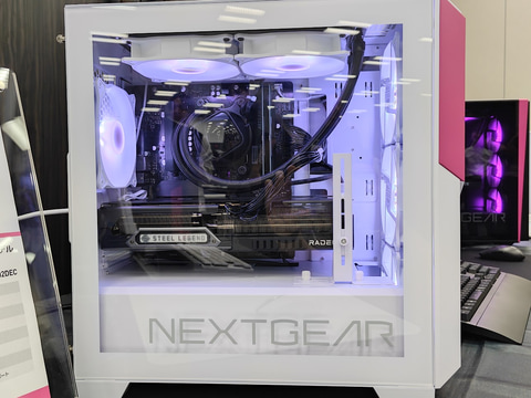マウス、ゲーミングPC「NEXTGEAR」に初のフルタワー。デザインも