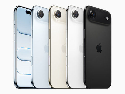 スマートフォン本体 Apple iPhone 17 air iPhone Air/17シリーズ、本日21時に予約開始。Amazonでも予約