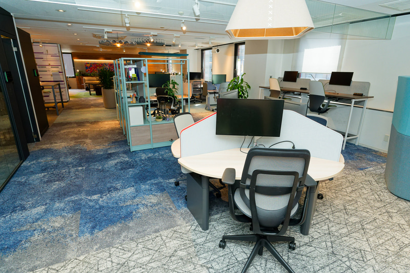 オフィス兼ショールーム「Steelcase WorkLife Tokyo」