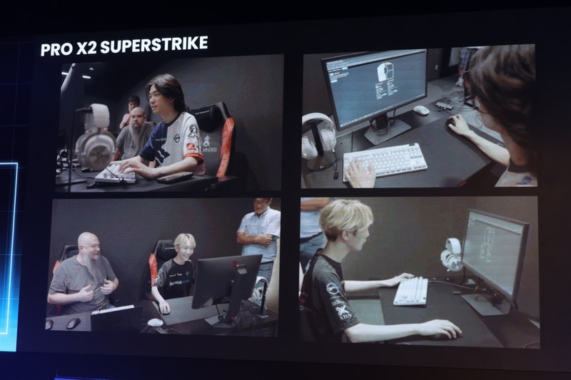 既に日本を含むプロゲーマーがテストをしていて好評を得ているという