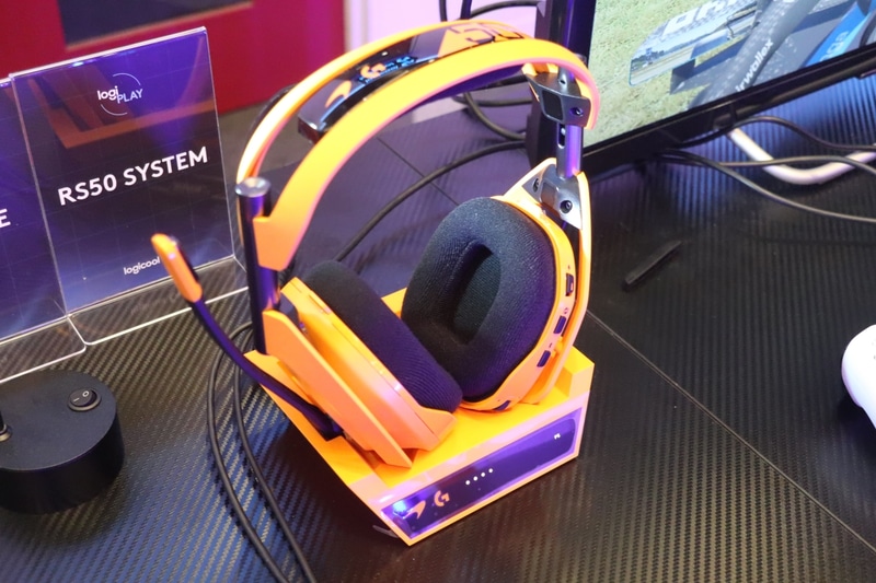 ASTRO A50 X LIGHTGHTSPEED ワイヤレス ゲーミングヘッドセット+ベースステーション McLaren Edition