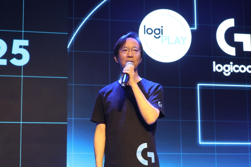 ロジクール代表取締役社⻑の笠原健司氏