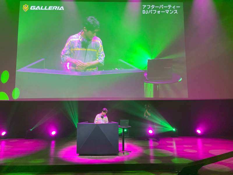 ケンモチヒデフミさんによるDJライブ