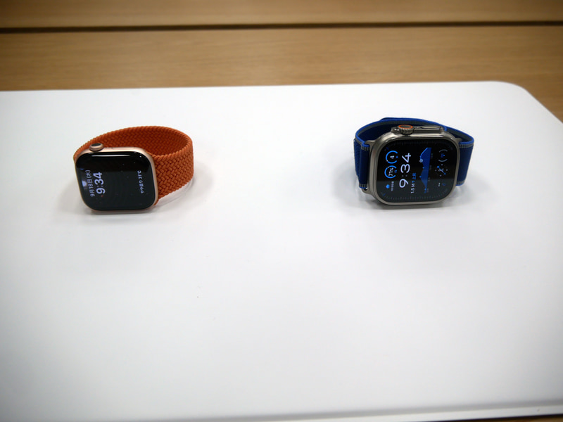 アルミニウム筐体とチタニウム筐体を用意