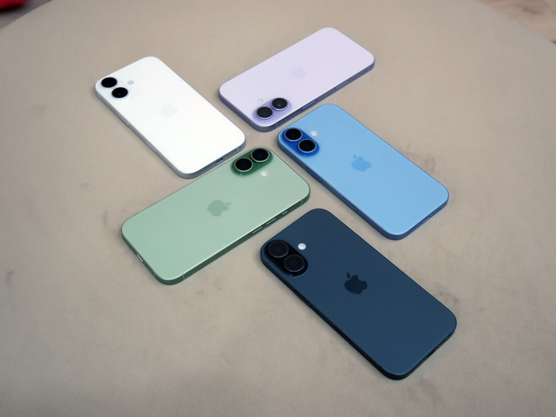 iPhone 17は5色のカラーを用意している