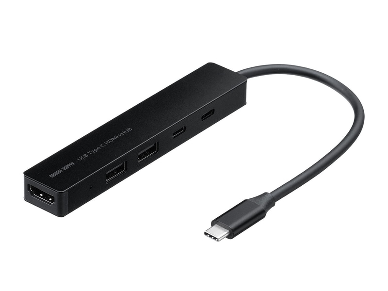 サンワサプライ 400-HUBCP37BK