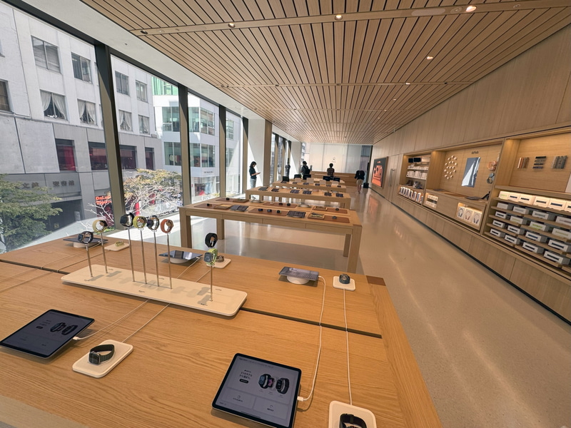 解放感があるフロアとなっている