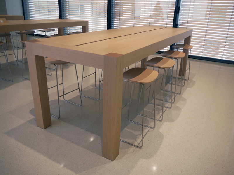 パーソナライズしたセットアップなどを行なえるスペースも用意