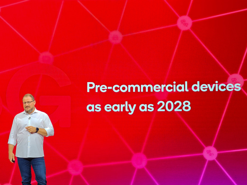 6Gのモデムを搭載した商用化前デバイスは2028年初頭に登場する見通し