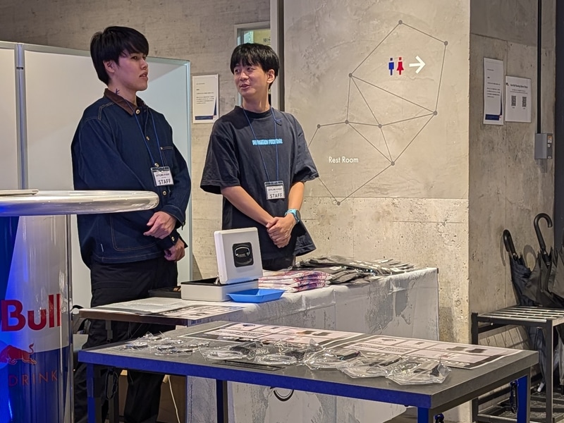 開場前の物販ブース。今回はDetonatioN FocusMeがブースを出していた