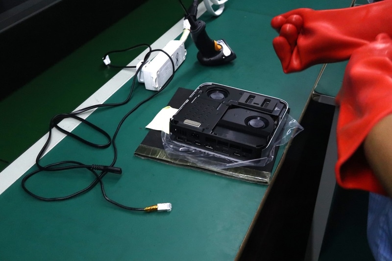 電気接続テスト