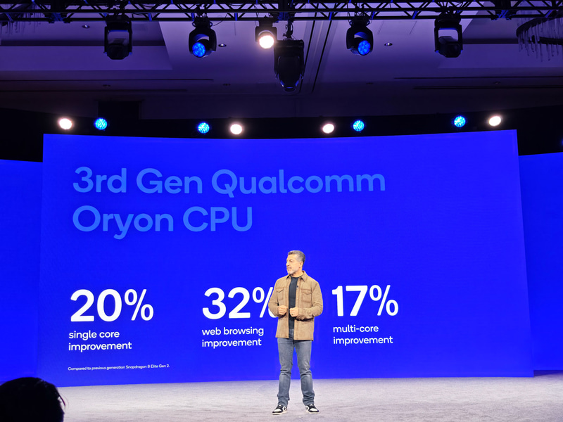 シングルスレッドで20%、マルチスレッドで17%、さらにはWebブラウジングのベンチマークで32%の性能向上