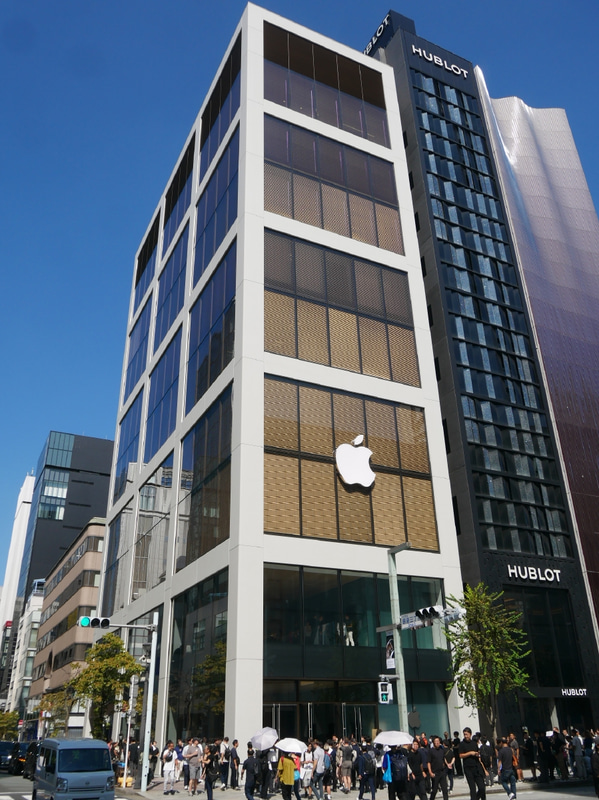 9月26日午前10時、グランドリニューアルオープンしたApple銀座