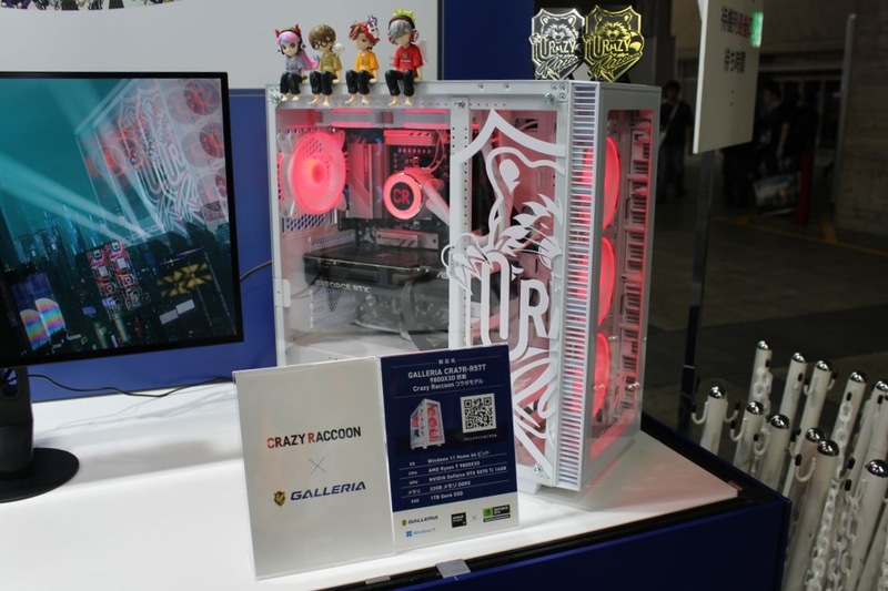 CRAZYRACCOONコラボモデル