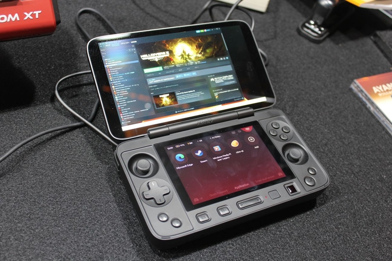 デュアルスクリーンゲーミングPC「AYANEO FLIP 1S DS」