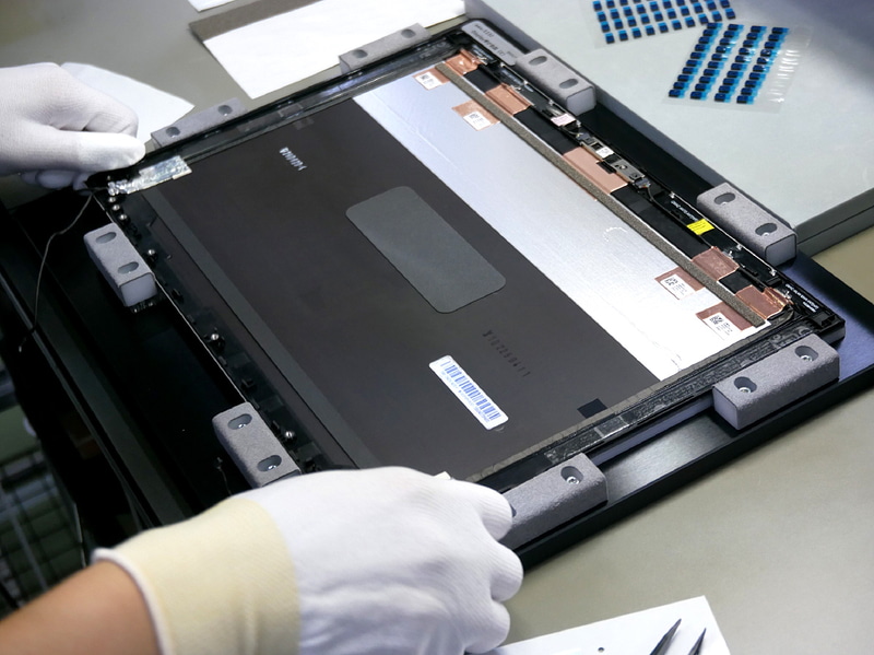 天板部分の取り付けが終了