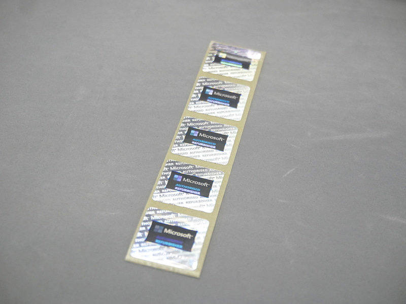 MARのラベルをPCメーカーの工場で見ることは珍しい