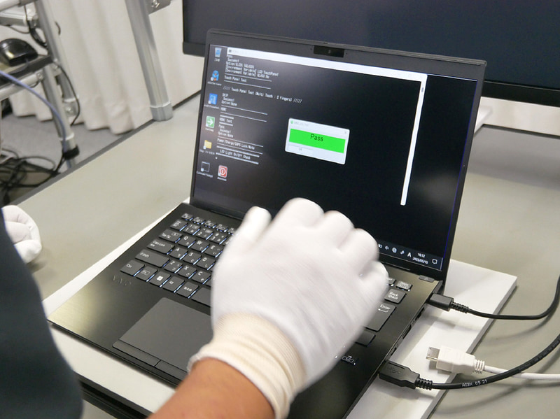 各種ケーブルを接続して、正常に稼働することを確認