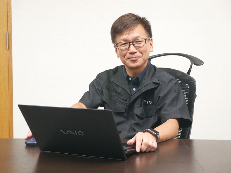 VAIO オペレーション本部認定整備済PCオペレーションマネージャーの花村英樹氏