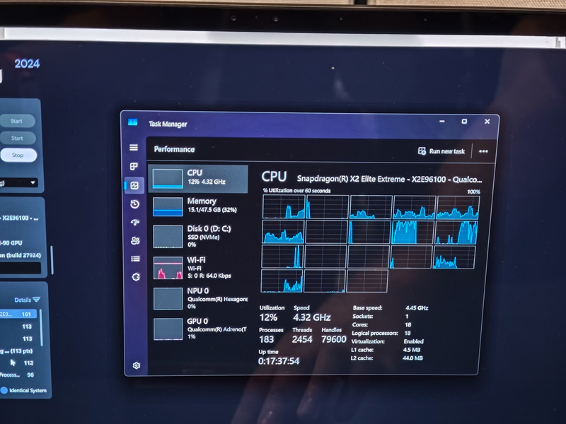 Snapdragon X2 Elite ExtremeのCPUは18コア