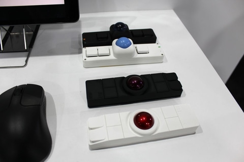 Nape トラックボール（黒） Keychron、ギズモードと共同開発のトラックボールをTGSで