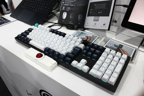 Keychron、ギズモードと共同開発のトラックボールをTGSで