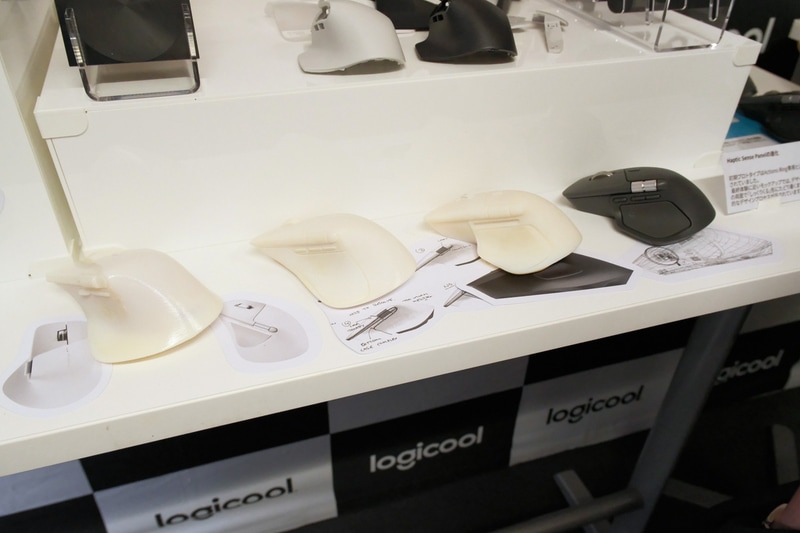 形状が仕上がるまでのモックアップ