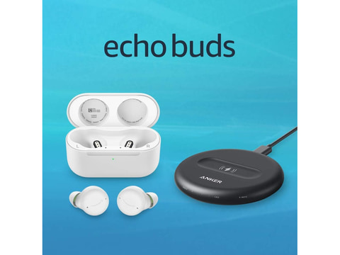 echo buds 第２世代 PowerWave 5W 充電パッド セット 本日みつけたお買い得品】Echo Buds(第2世代)が71%オフ！Qi充電
